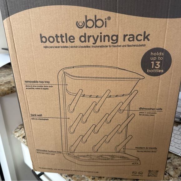 Ubbi Bottle Drying Rack - Picture 2 of 2